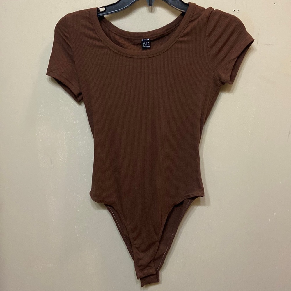 Brown bodysuit